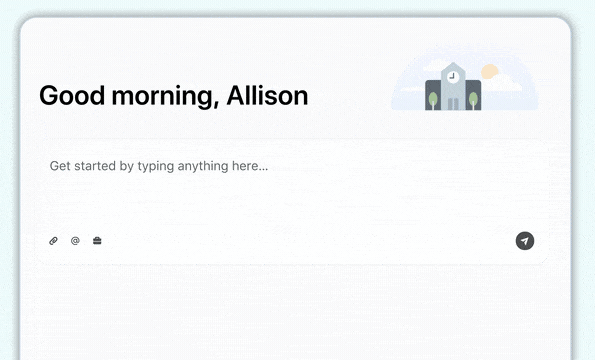 Hiring Assistant intake UI