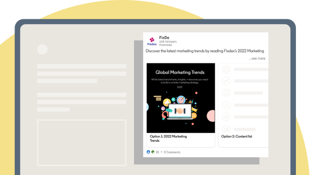 example of a document ad