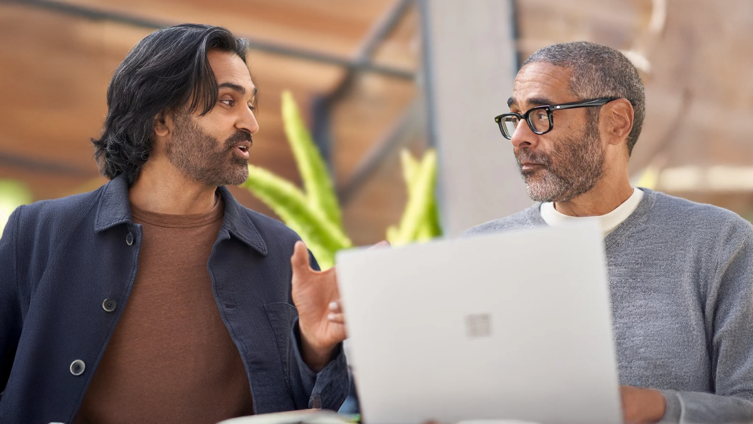 Image of smiling professionals
