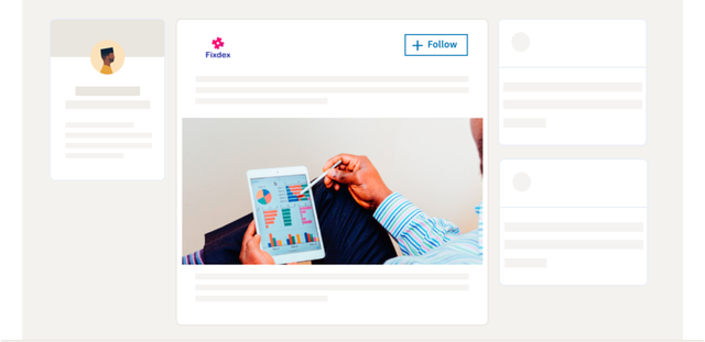 Imagem mostrando Sponsored Content