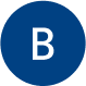 Icon of the letter 'B'.
