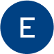 Icon of the letter 'E'.