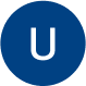 Icon of the letter 'U'.