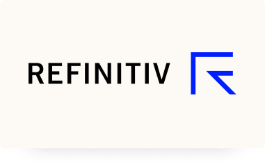 Logo of Refinitiv.
