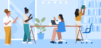 Illustration of Search and Staffing Resource Hub