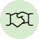 icon of a hand shake